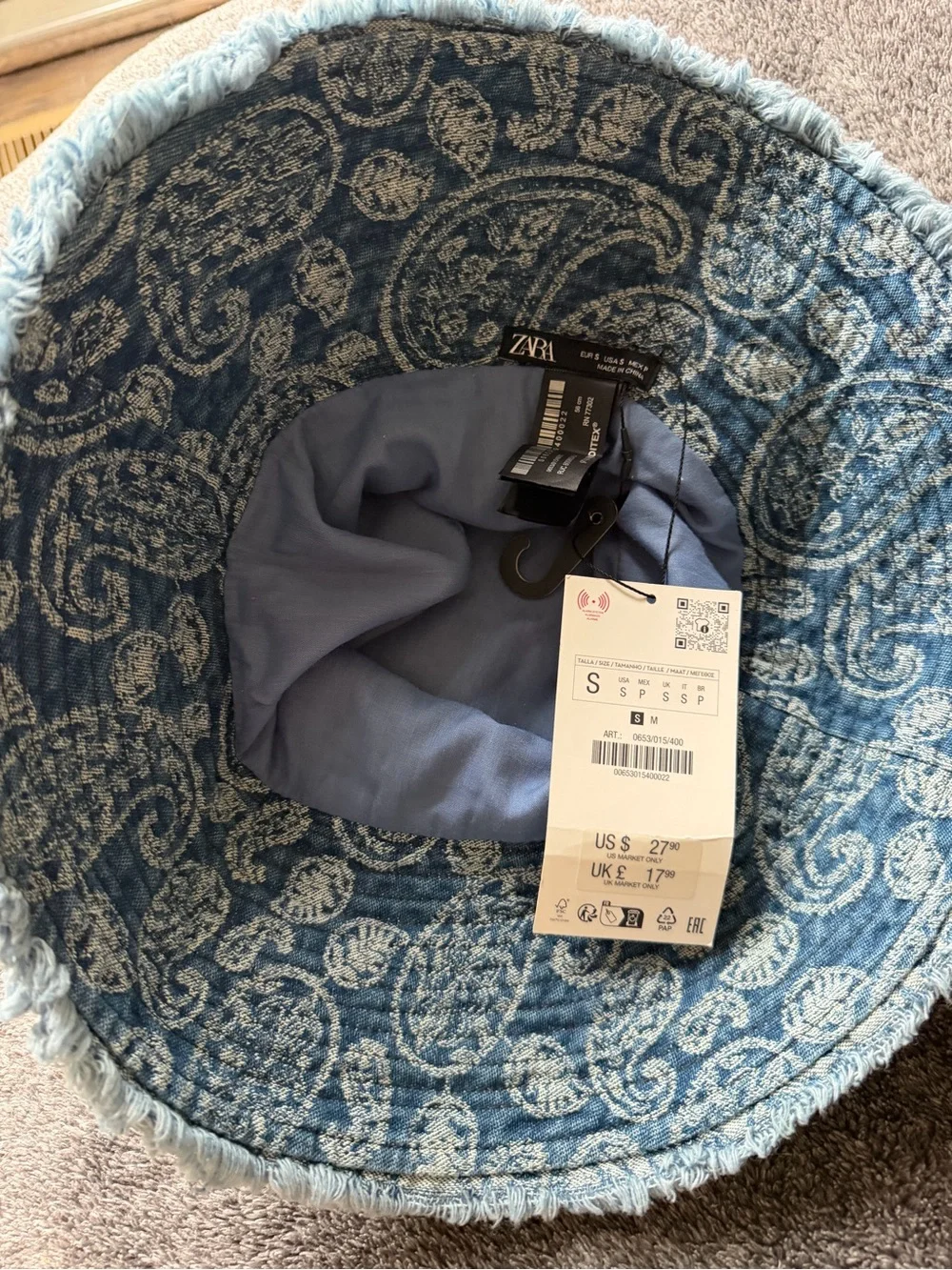 Zara bucket hat